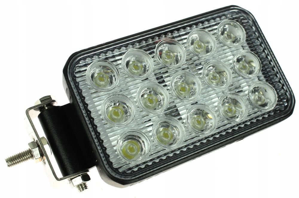 Lampa Robocza 15 Led 45W 12/24V Boczny Uchwyt