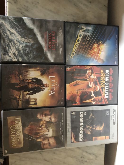 Lote de dvd’s em portugues