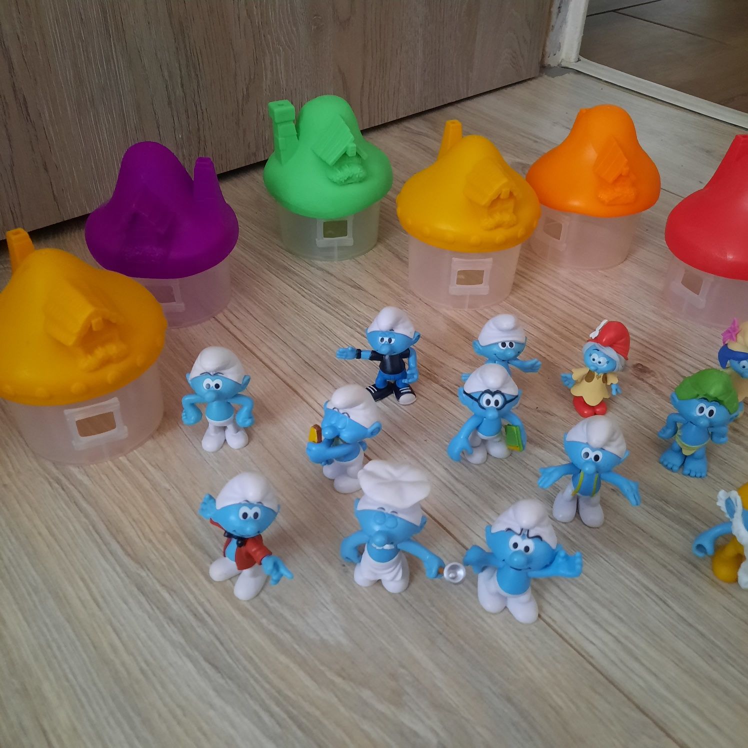 Figurki smerfy peyo