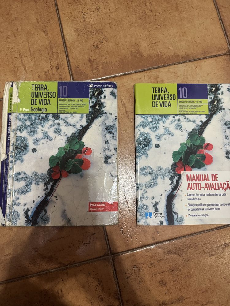 Geologia 10o ano - livro e caderno de exercicios