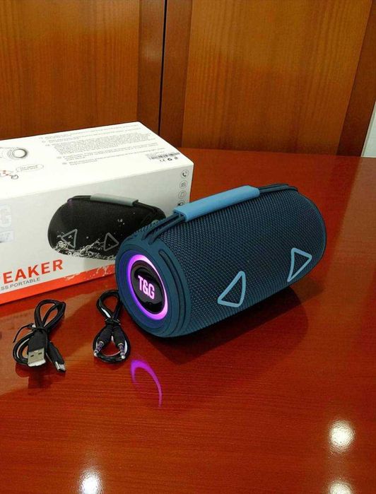 Портативна Bluetooth колонка з підсвічуванням