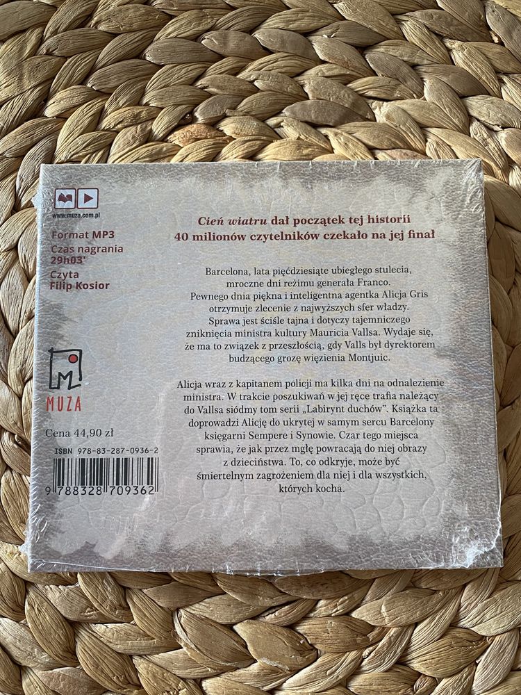 Audiobook Carlos Ruiz Zafón „Labirynt Duchów”