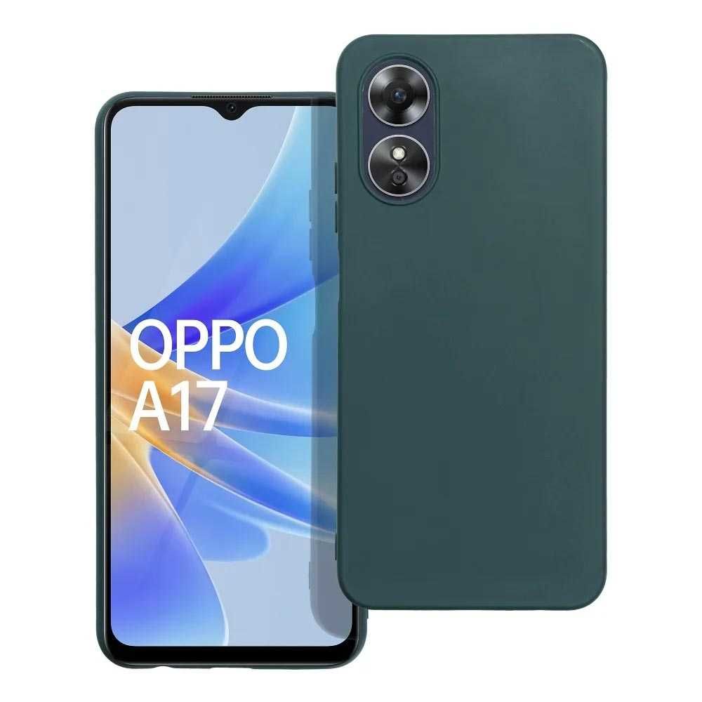 Etui / Plecki / Nakładka do Oppo A17 kolor zielony