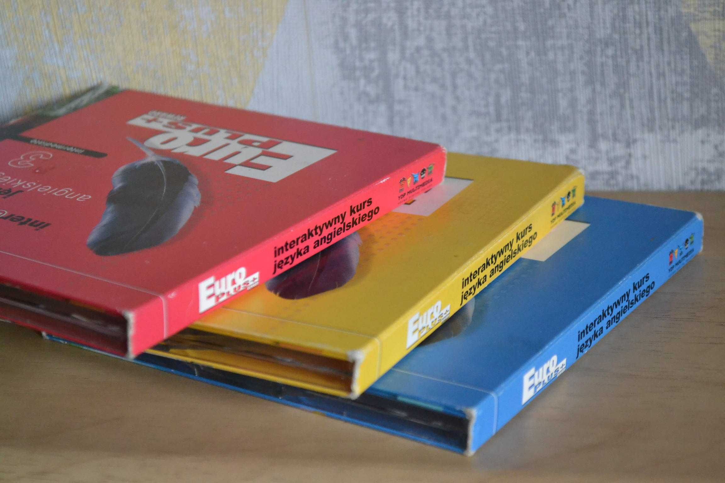 zestaw 6 płyt CD język angielski Euro Plus+ Reward 3 poziomy nauki YDP
