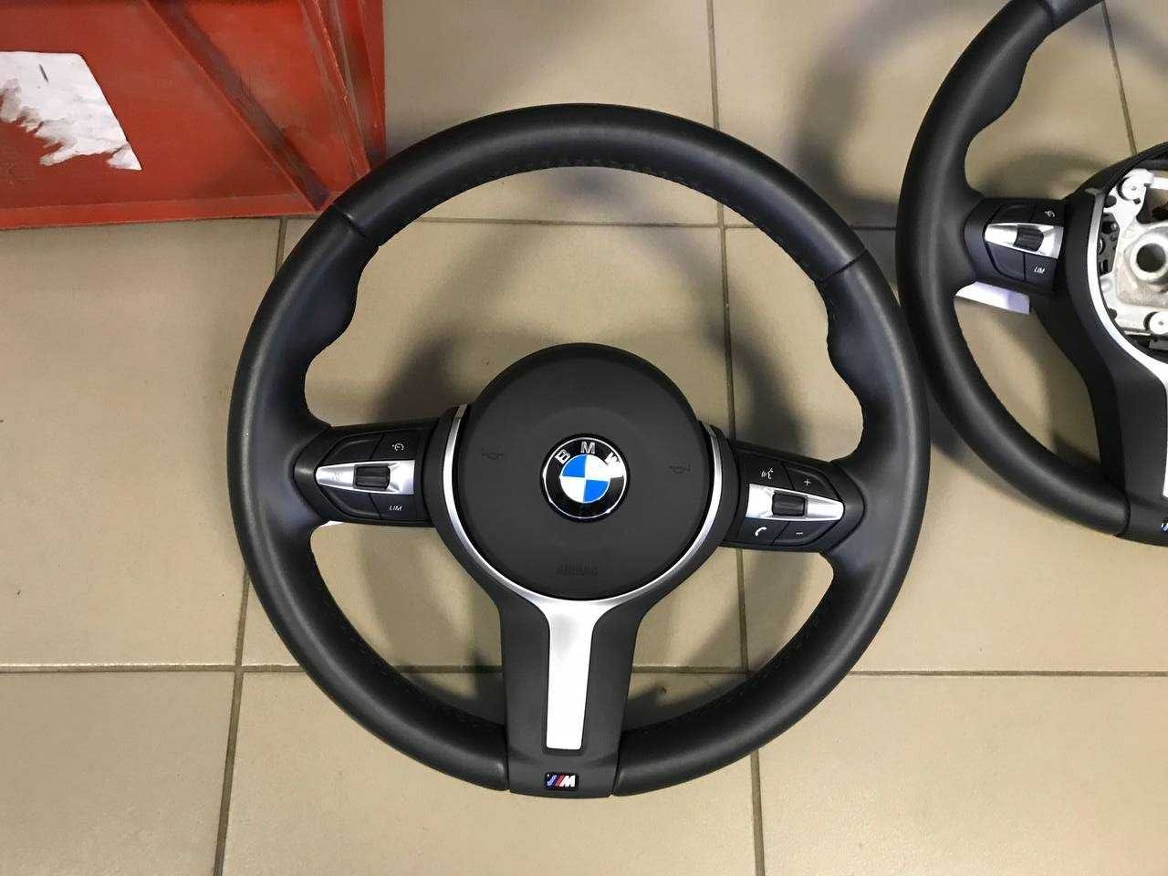 Руль BMW F30 F10 F15 F25 С лепестками  Подогрев Вибро круиз М M Рули