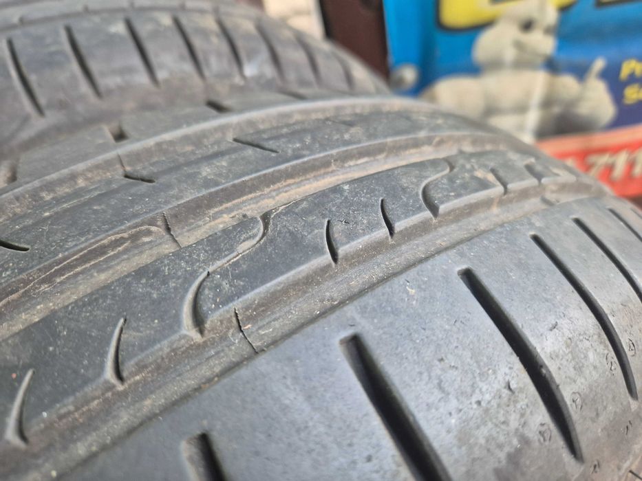 185/65r15 dunlop opony letnie uzywane 7mm bieznik