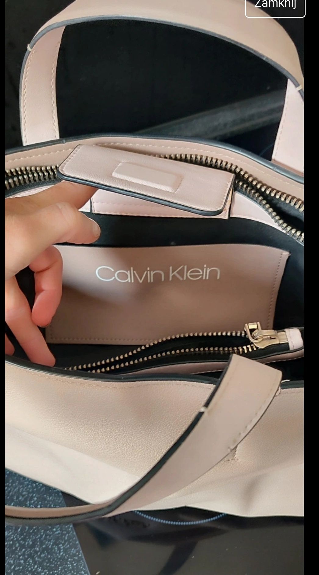 Torebka Calvin Klein shopper