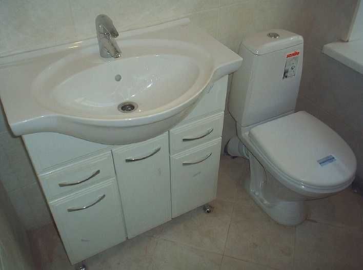 Мойка, унитаз, смеситель, кран, батарея, бойлер. Замена.