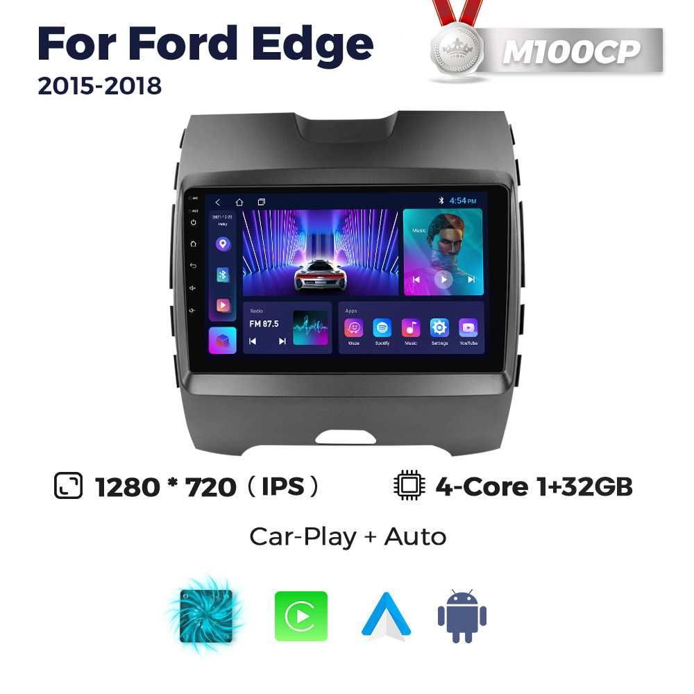 Магнітола Ford Edge 2015-2018 Android GPS навігація Форд CarPlay