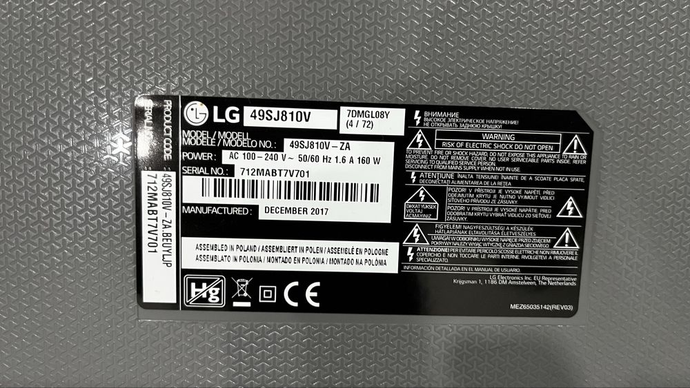 Smat tv LG usada