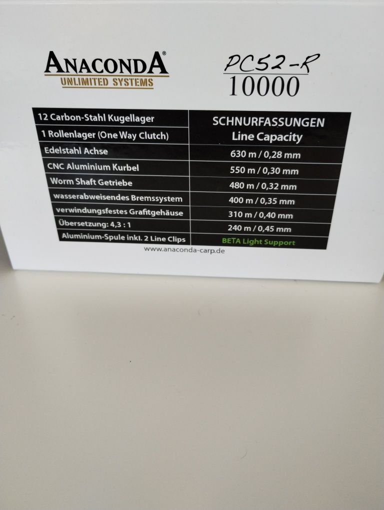 Kołowrotek Anaconda PC52-r 10000 Nowy