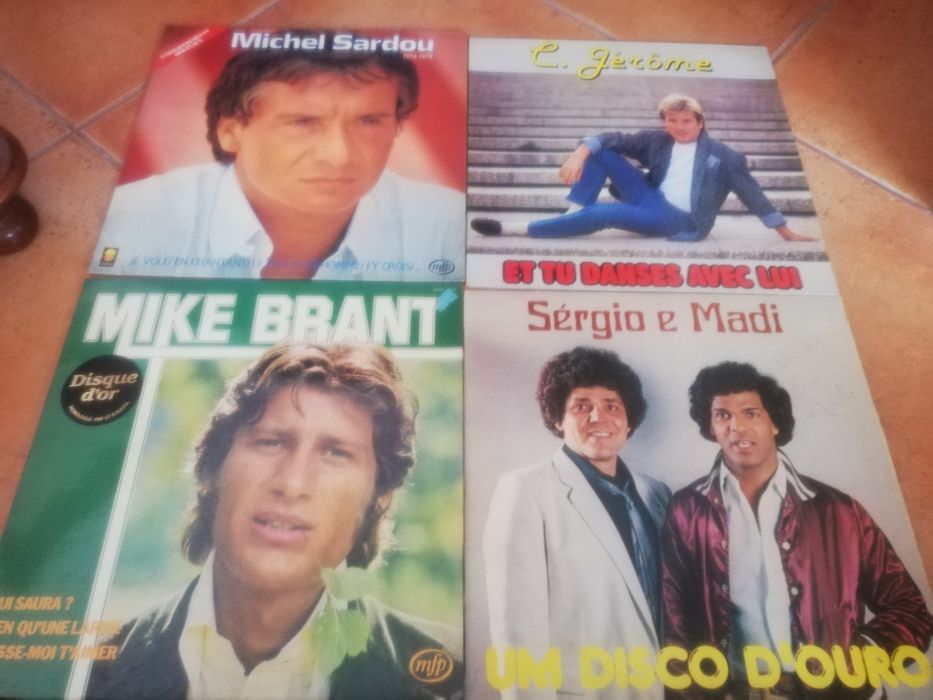 Discos vinil. 18 LPs música variada