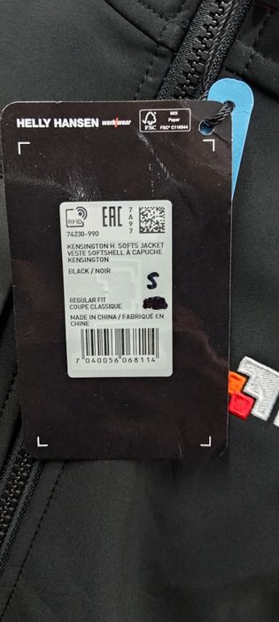 Kurtka robocza Softshell z kapturem Helly Hansen rozmiar M nowy