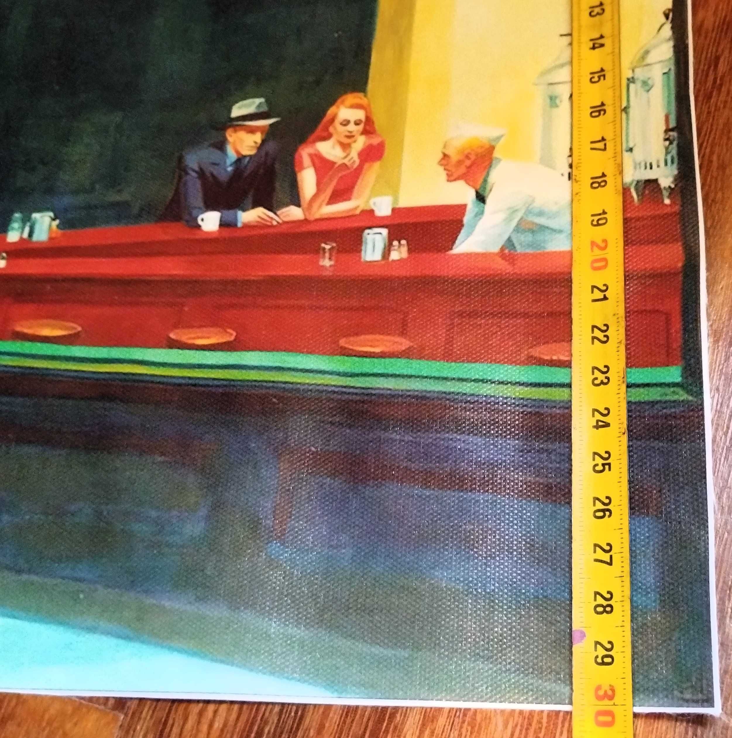 Tela Grande Nighthawks Edward Hopper 45X30cm