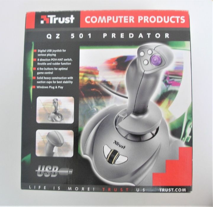 Joystick QZ 501 Predator da Marca Trust