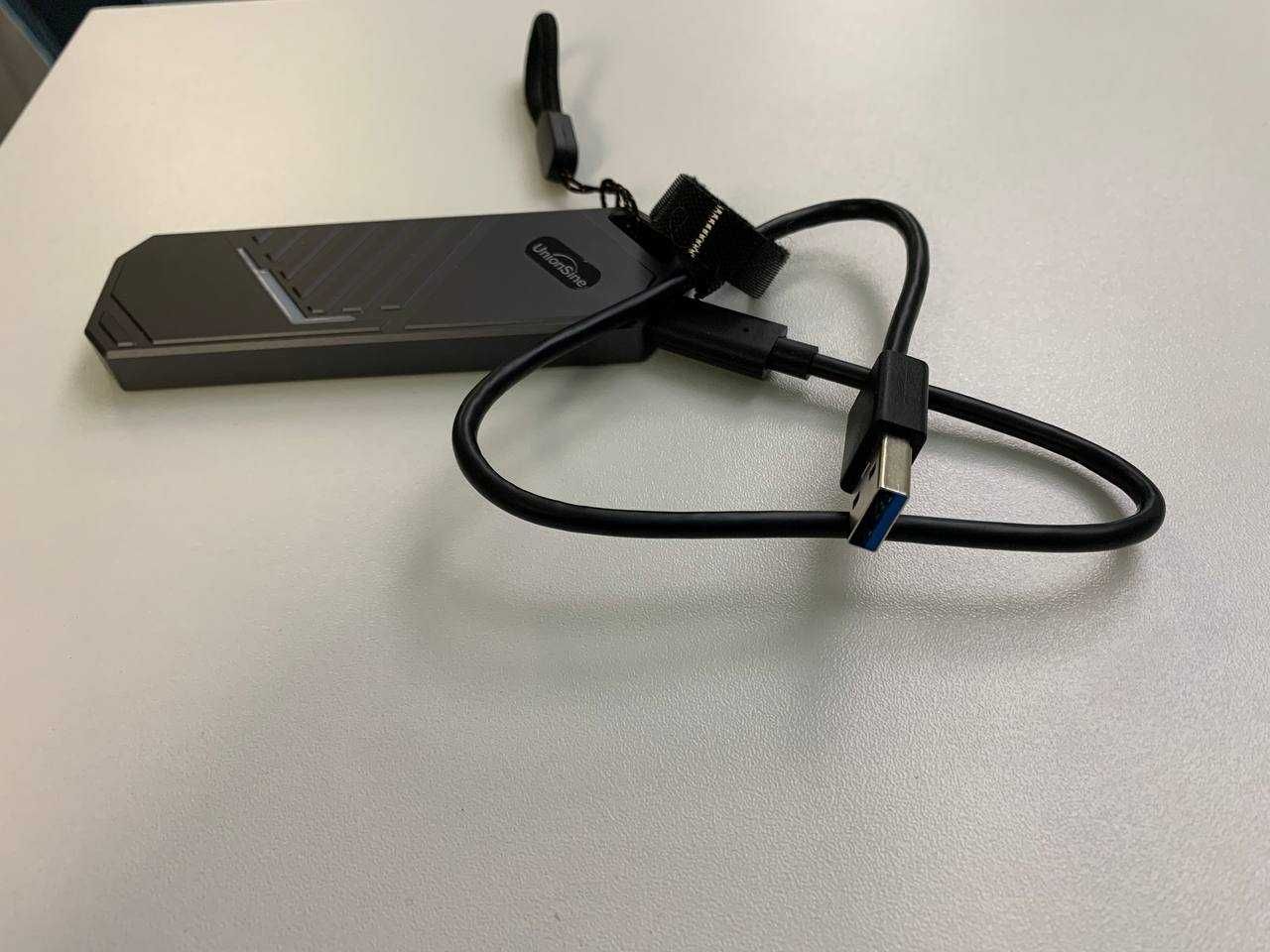 Внешний карман UnionSine для M.2 SSD NVMe PCIe Type-C USB 3.2 Gen 2