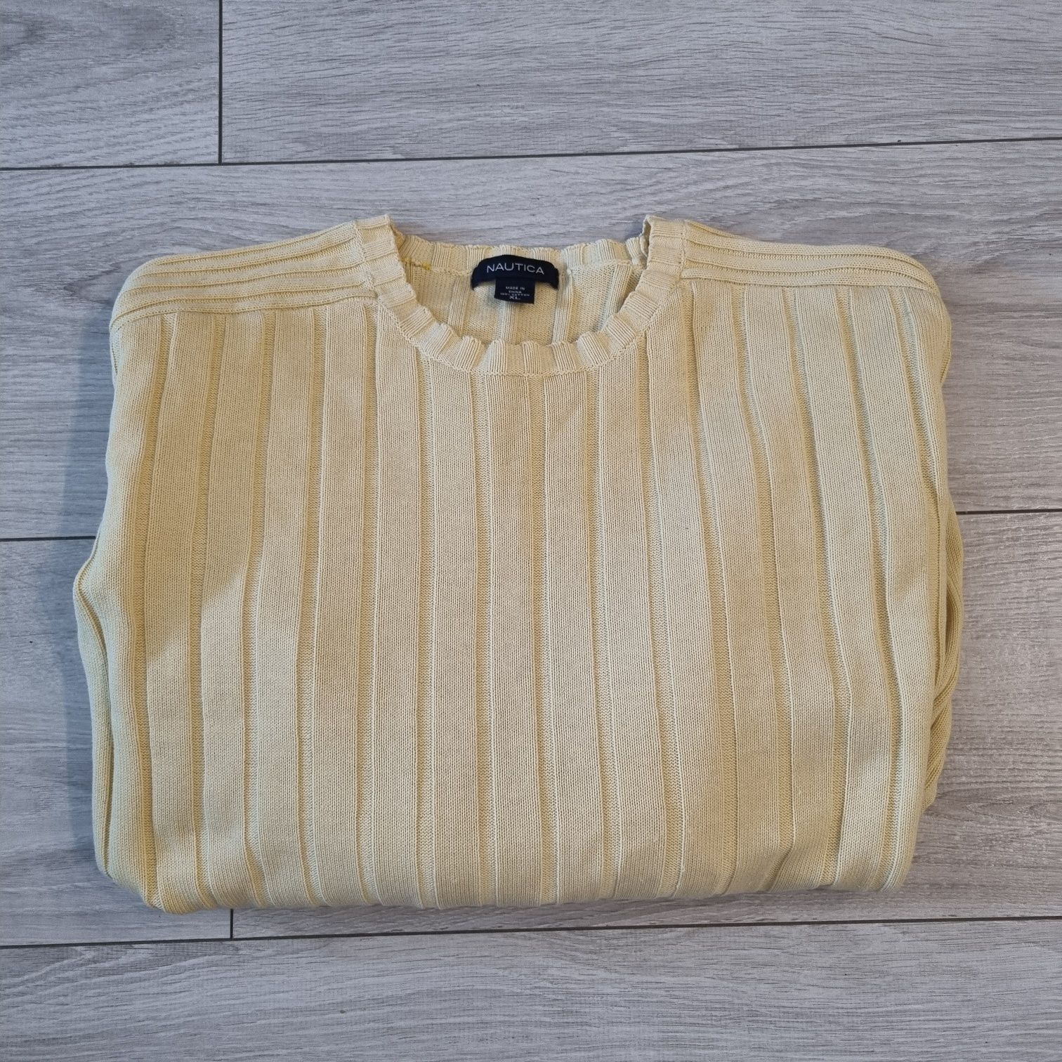 Sweter NAUTICA roz. XL żółty