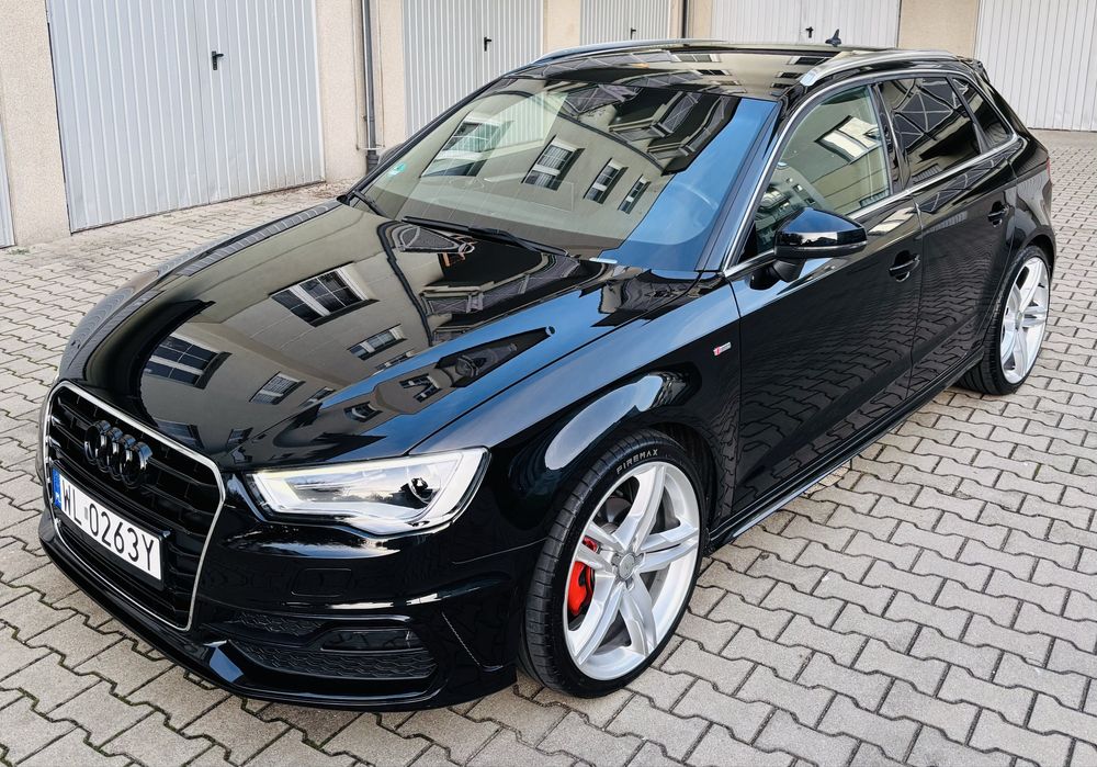 Śliczna Audi A3 S-line 2.0 Tdi Led