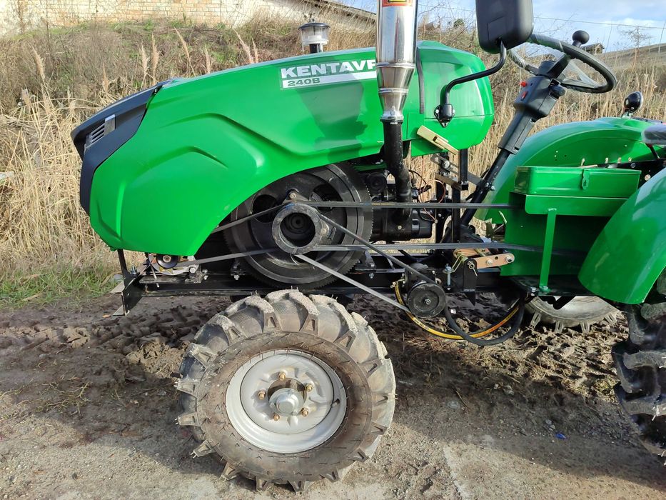 Трактор Кентавр 240В + фреза и плуг