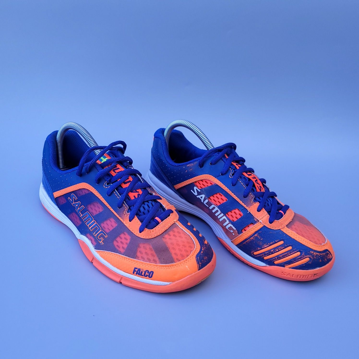 Кросівки salming falco kid blue/orange | соломон оригинал | розмір 41