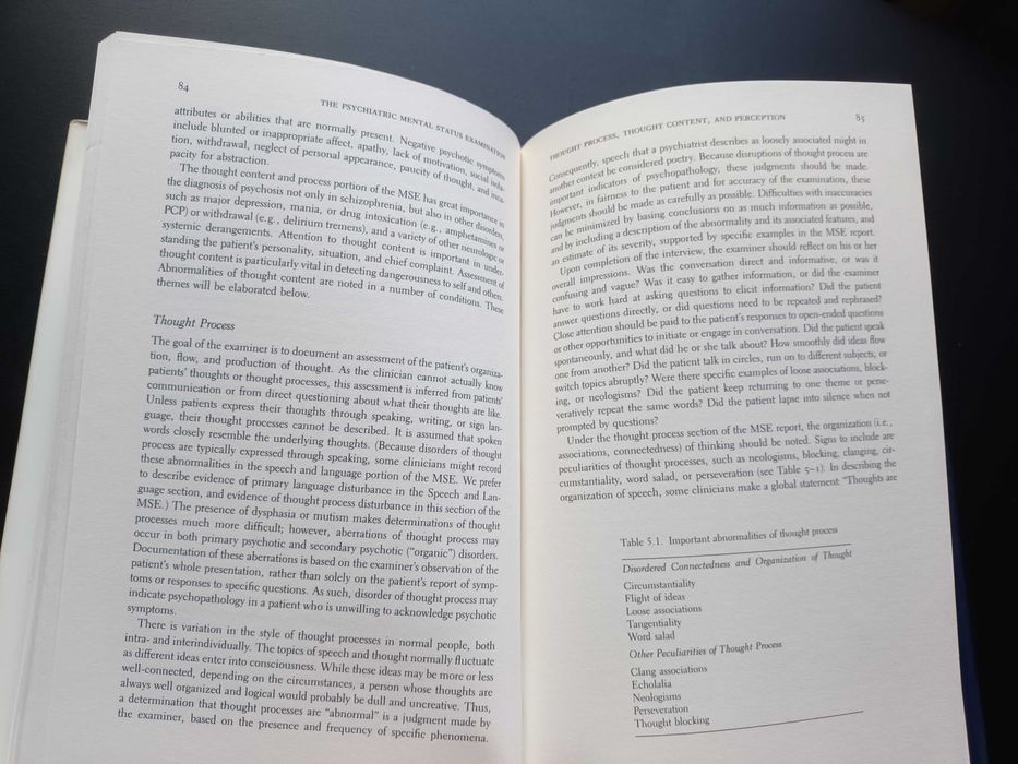 "The Psychiatric Mental Status Examination" por P. Trzepacz e R. Baker