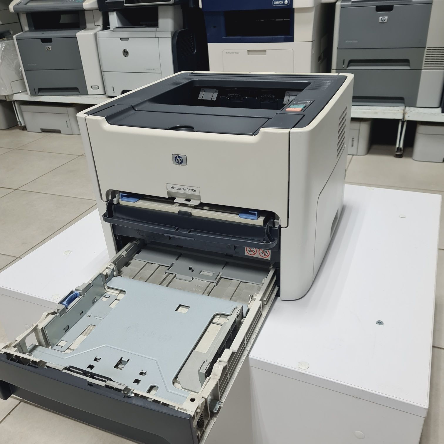 Вечный двустронний сетевой лазерный принтер HP LJ1320n. Гарантия