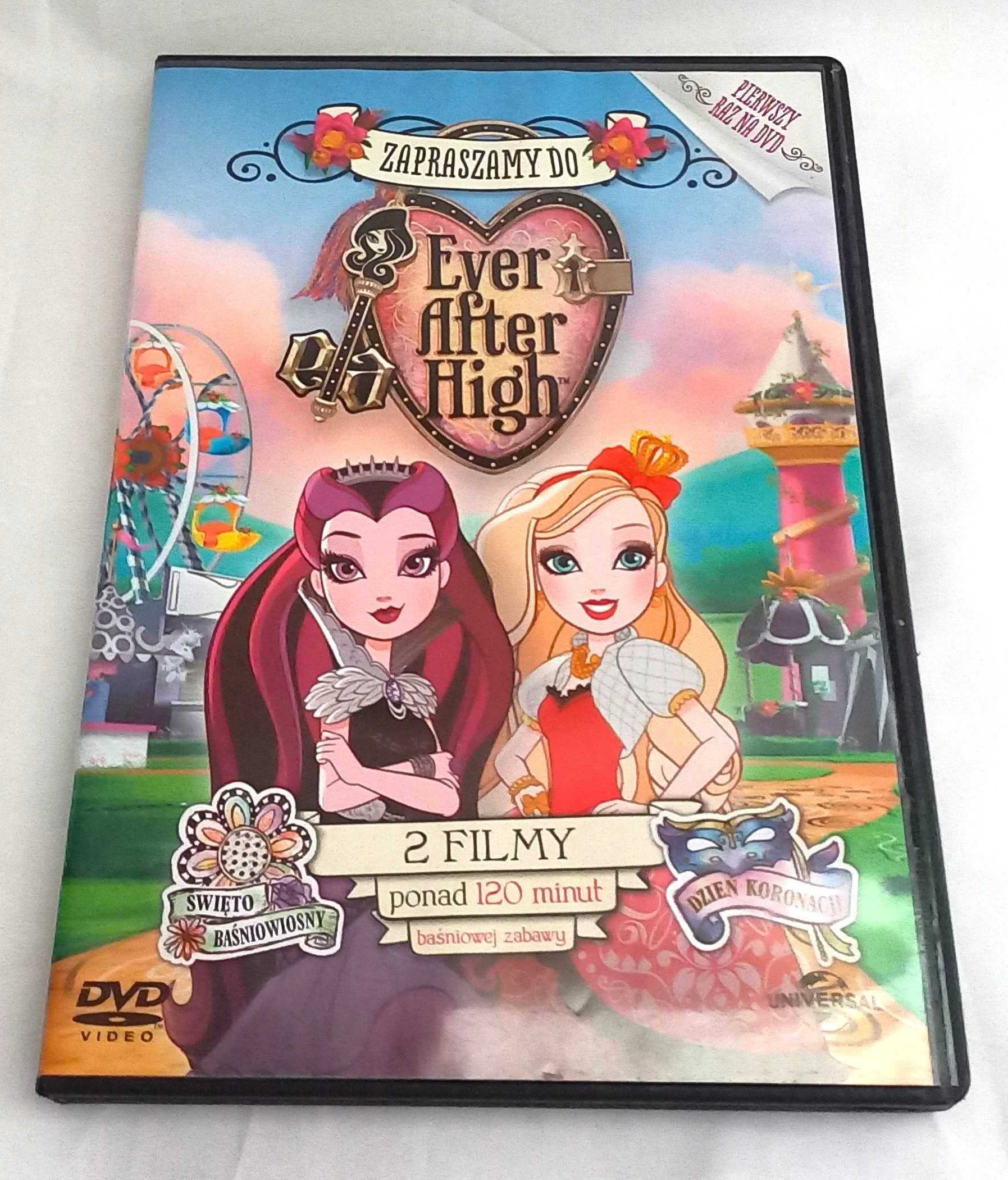 Ever After High 2 filmy 120min płyta DVD