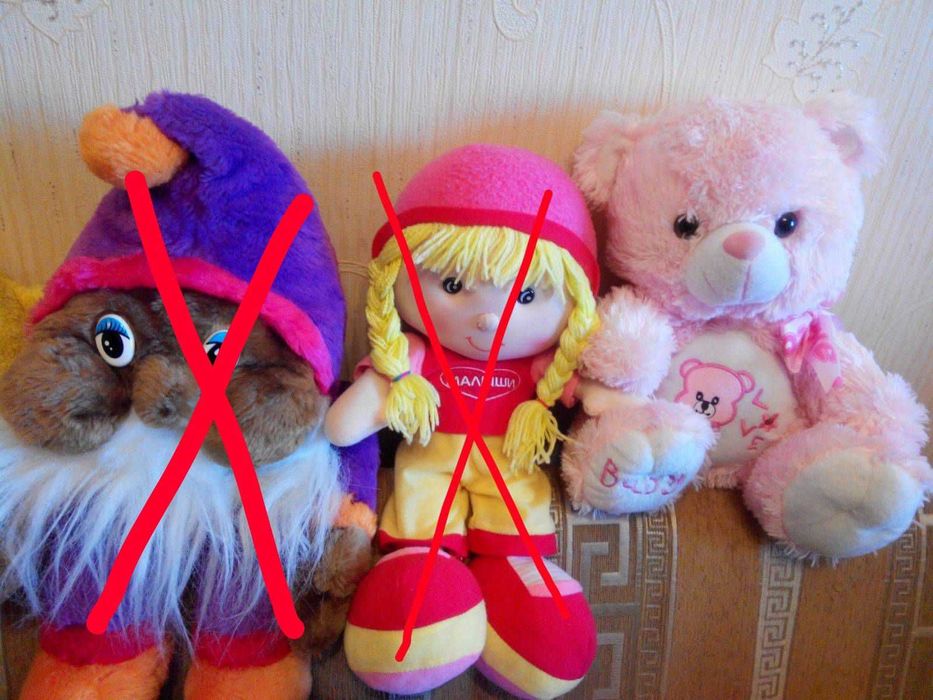 Мягкие игрушки в отличном состоянии.