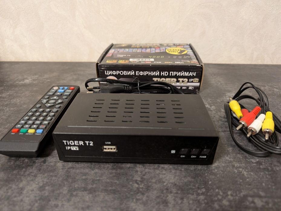 Цифровий тюнер Т2 TIGER, ,