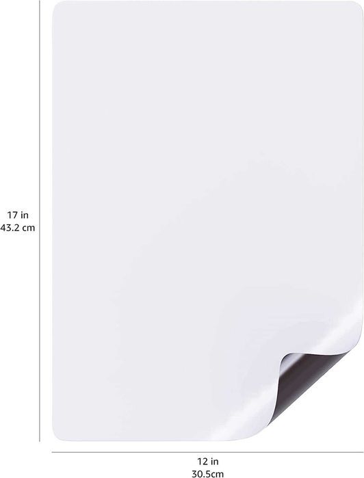 Tablica Folia Magnetyczna suchościeralna 30,5 x 43,2 cm + GRATISY