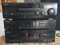 Wieża Kenwood Wzmacniacz KRF-V5010, CD DP-1080, Magnetofon KXW4080