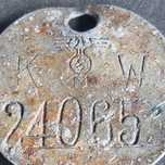 Marka narzędziowa żeton Kriegsmarine 3 Rzesza Wehrmacht