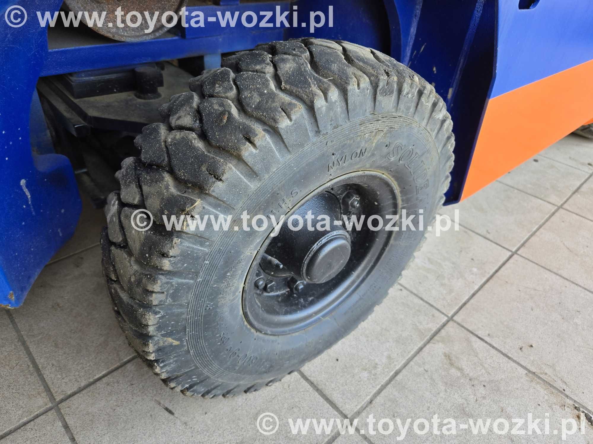 Wózek widłowy TOYOTA 5FD25 Triplex, Kabina, TOYOTA 5FDF25 widlak Linde