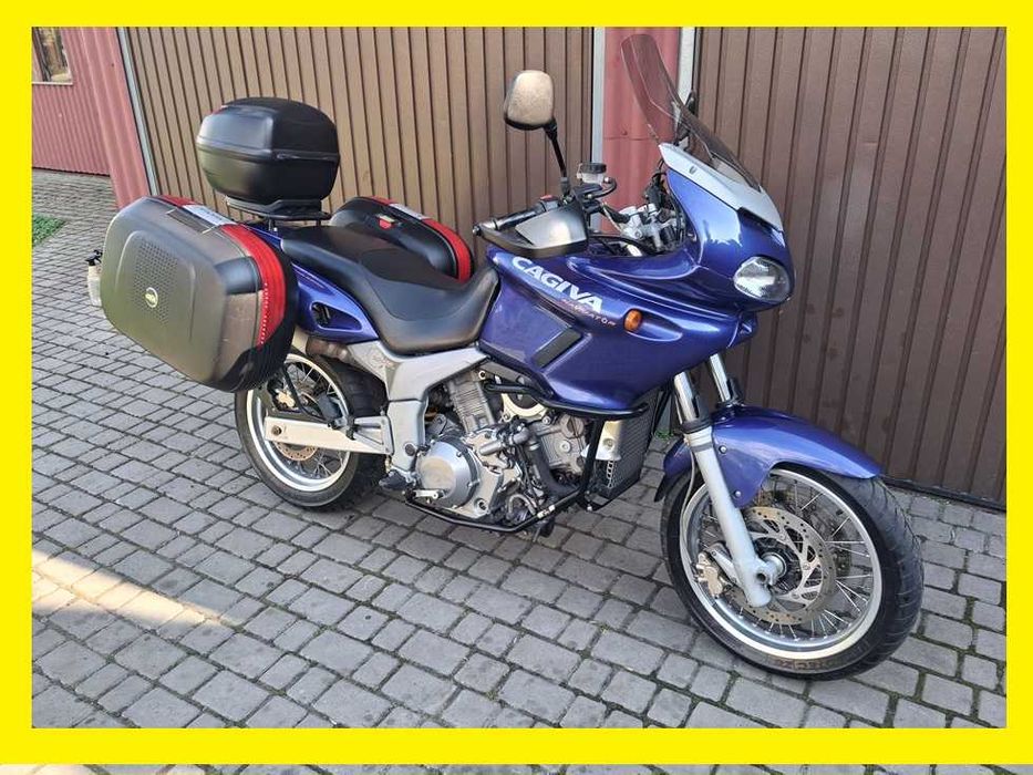 Ładna Cagiva Navigator 1000 z Niemiec Kufry, MOTOCYKLE ŻURAWICE