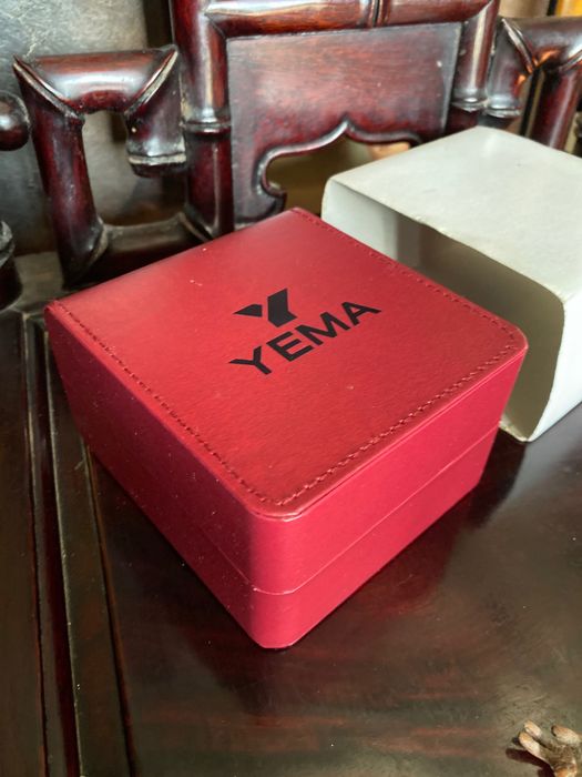 Relógio Yema Cronógrafo Automático Vidro Saphira Vintage Novo