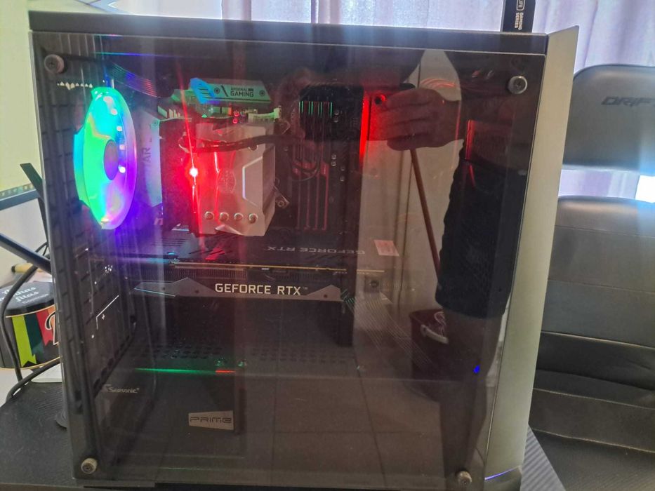 PC Desktop Gaming (Com Placa  Wirless)  - MSI - RTX - SSD - SEASONIC