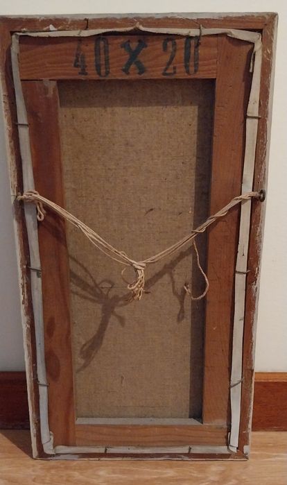 Magnífica pintura a óleo Romero Silva Antonio