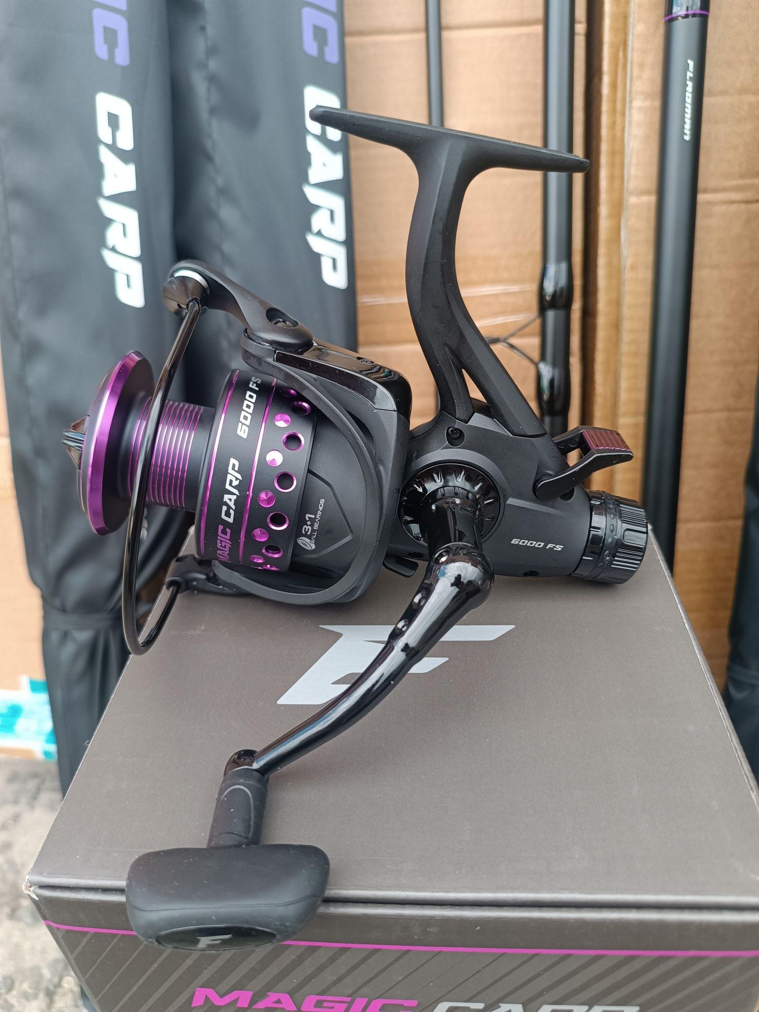Акція. Хіт продажу. Карповик Flagman Magic Carp+катушка Flagman 6000