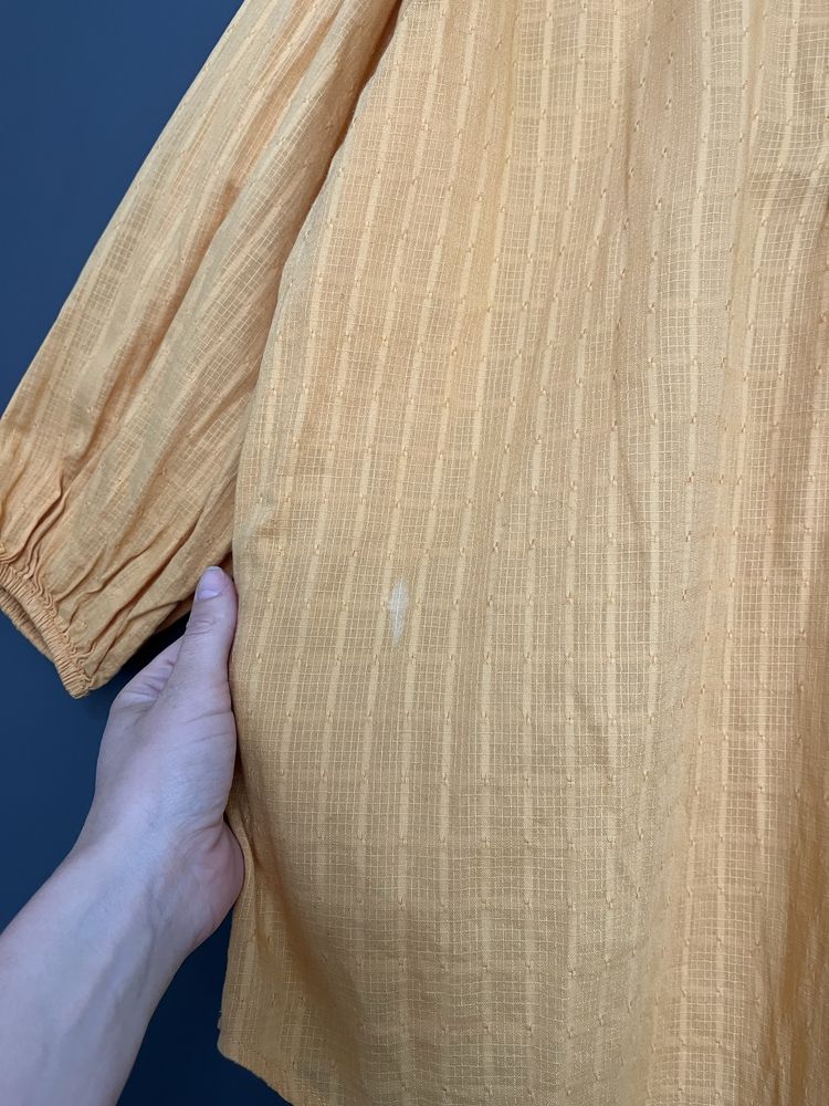 Koszula obszerna m l xl bufki mango bawelna