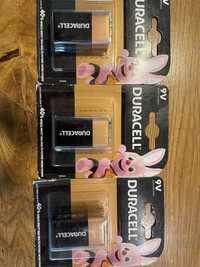 Baterie Duracell 9V 3 szt NOWE