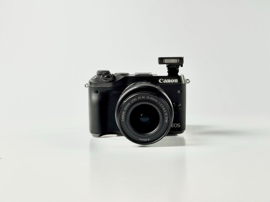 Canon EOS APS-C, obiektyw 14-45 mm