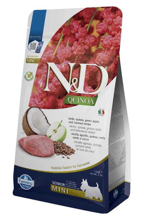 Farmina Dog N&D Quinoa Senior Mini 1,5 kg