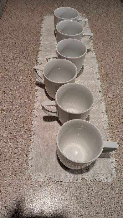 Zestaw 6 kubków porcelanowych polska porcelana Karolina