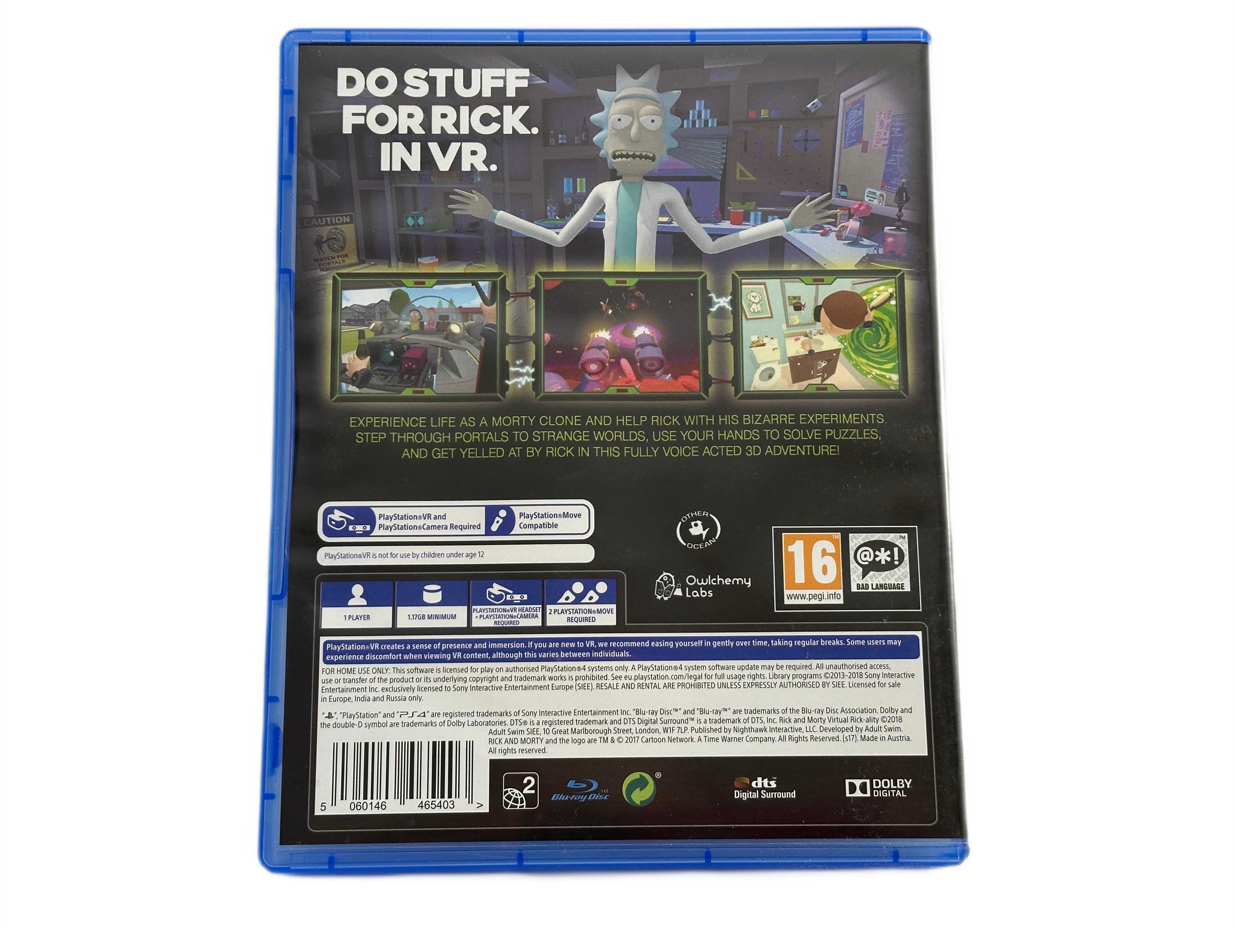 Używana gra PS4 RICK AND MORTY