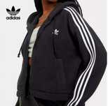 Флісова чорна кофта толстовка adidas original L 12