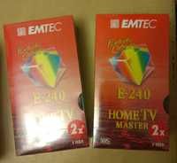 Zestaw 2 Kaset  VHS EMTEC 240min