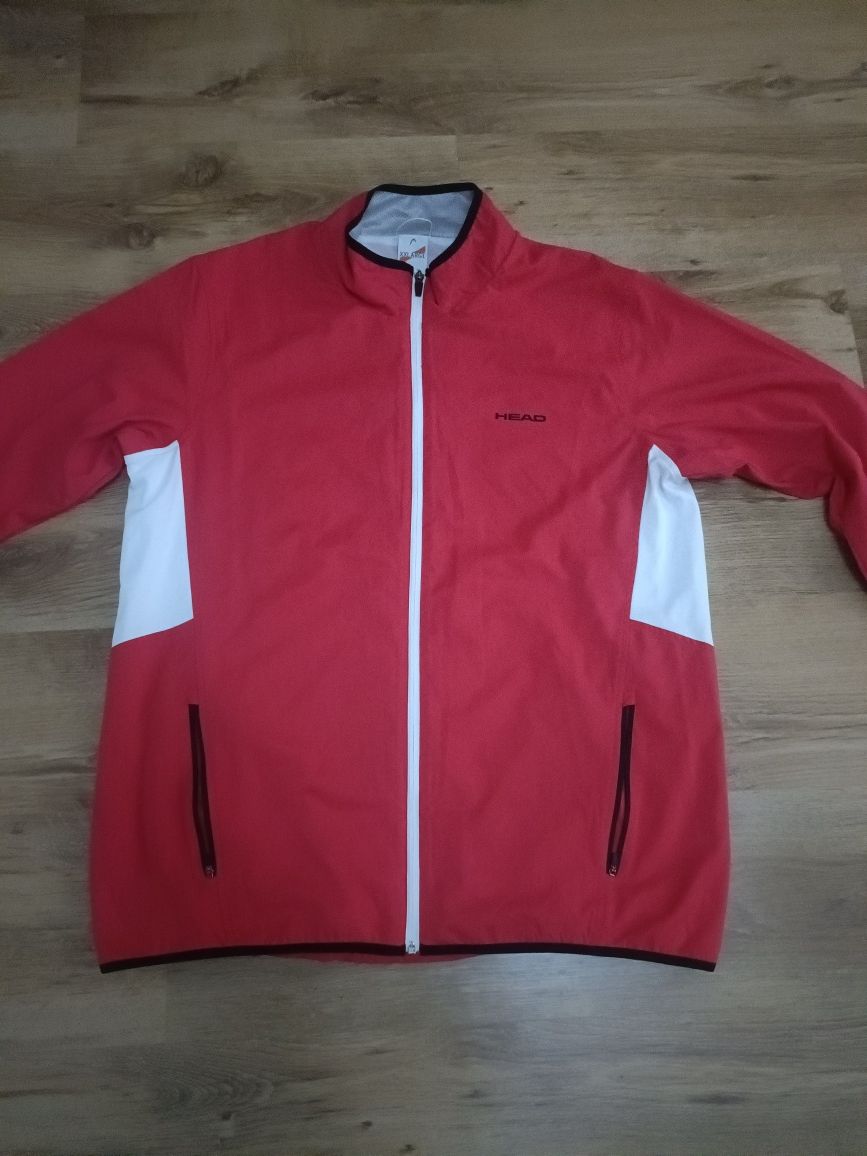 Bluza Head XXL czerwona sportowa tenisa 2xl dres xl  tenisowa Djokovic