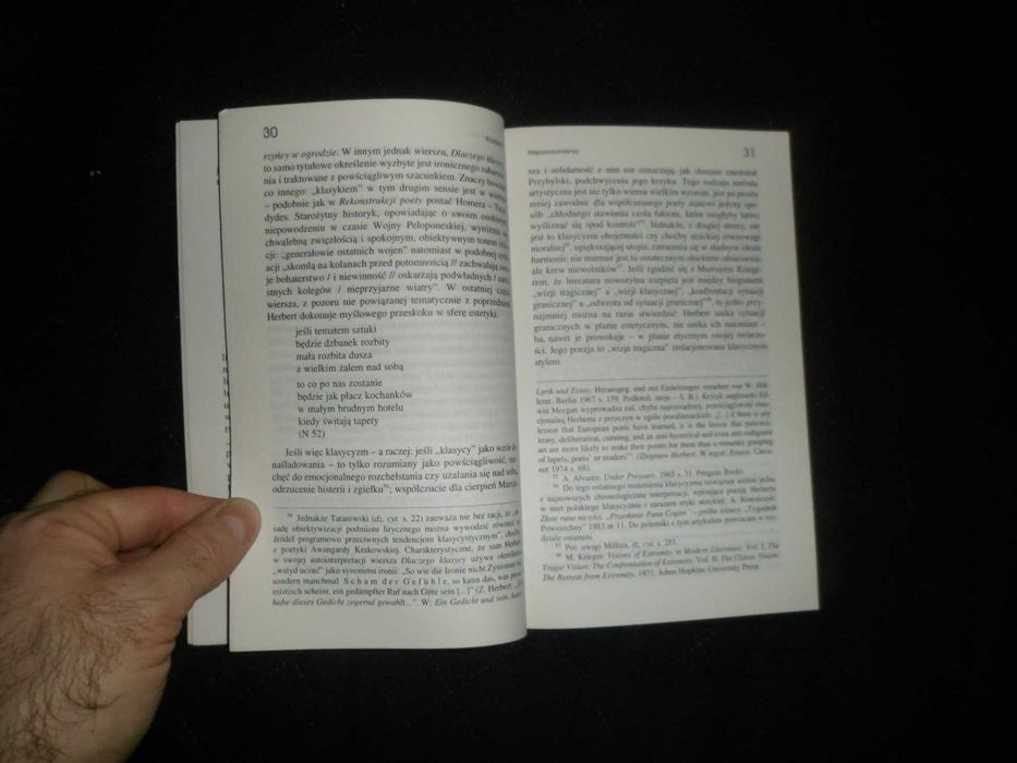 Stanisław Barańczak - Uciekinier z Utopii o poezji Zbigniewa Herberta