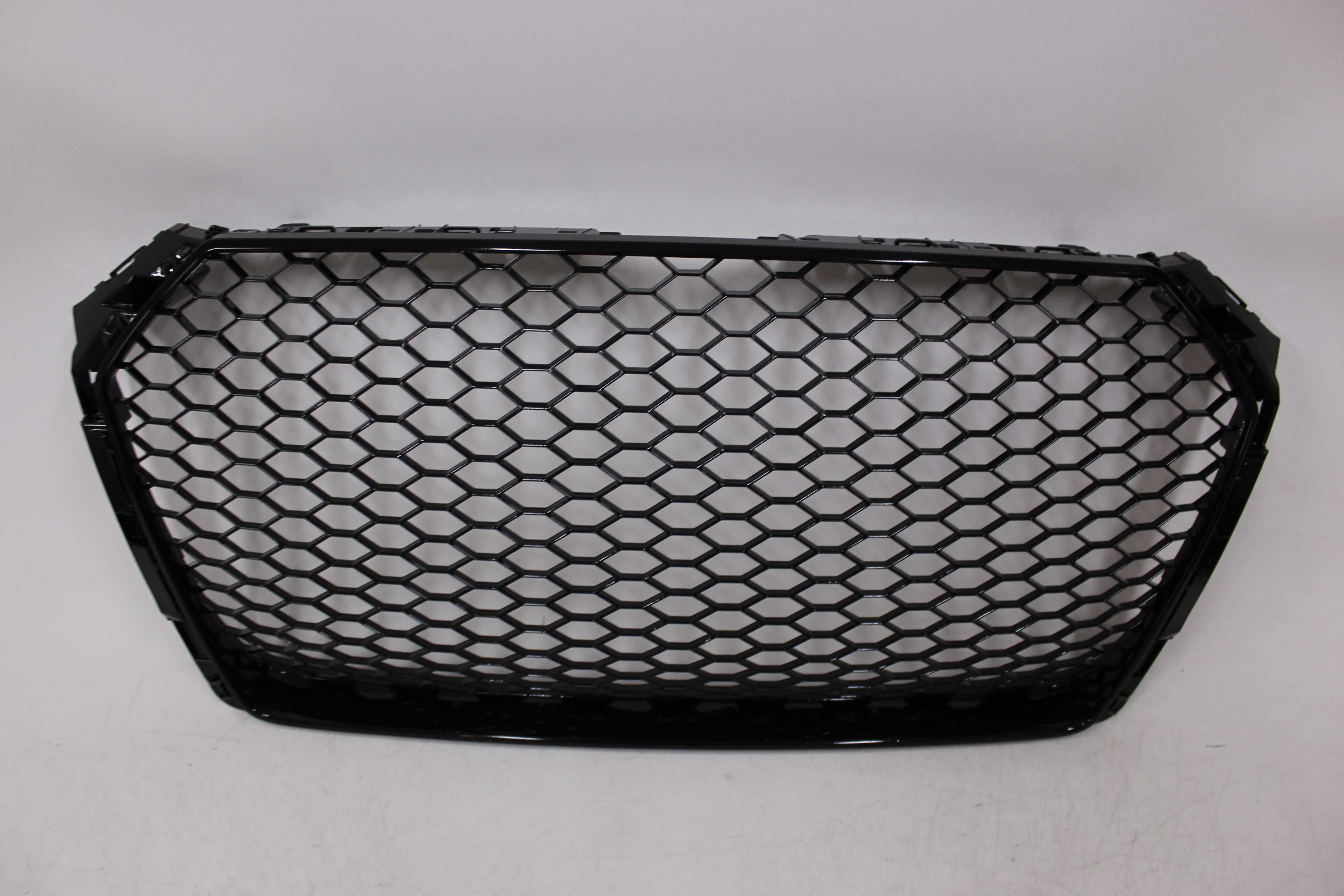 GRILL Atrapa chłodnicy AUDI A4 B9 15-19 RS-LOOK BLACK S-line NOWY