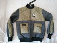 Damska kurtka Karl Lagerfeld bomberka M 38 khaki